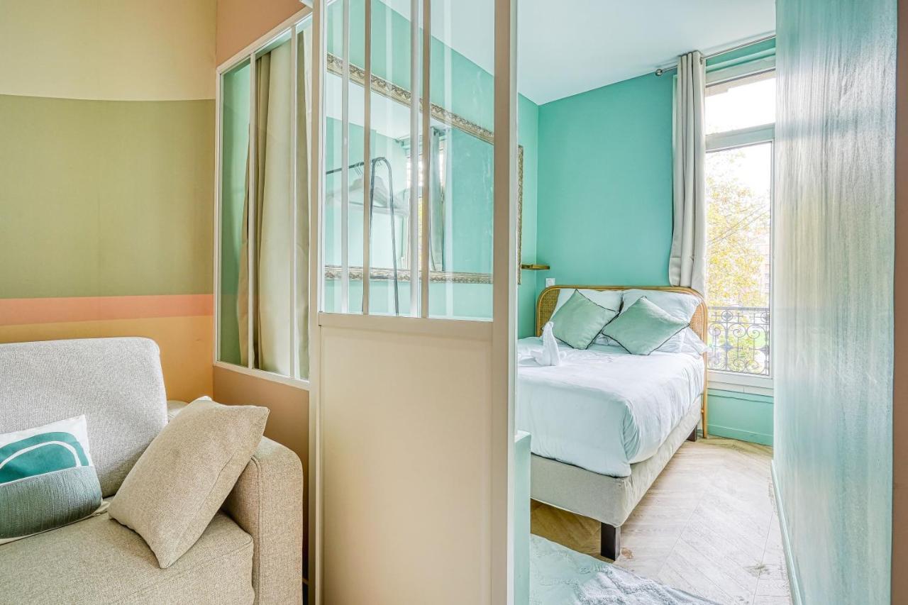 Appartement Proche Parc Monceau #17Eme #Arcdetriomphe - Gourgaud Париж Экстерьер фото