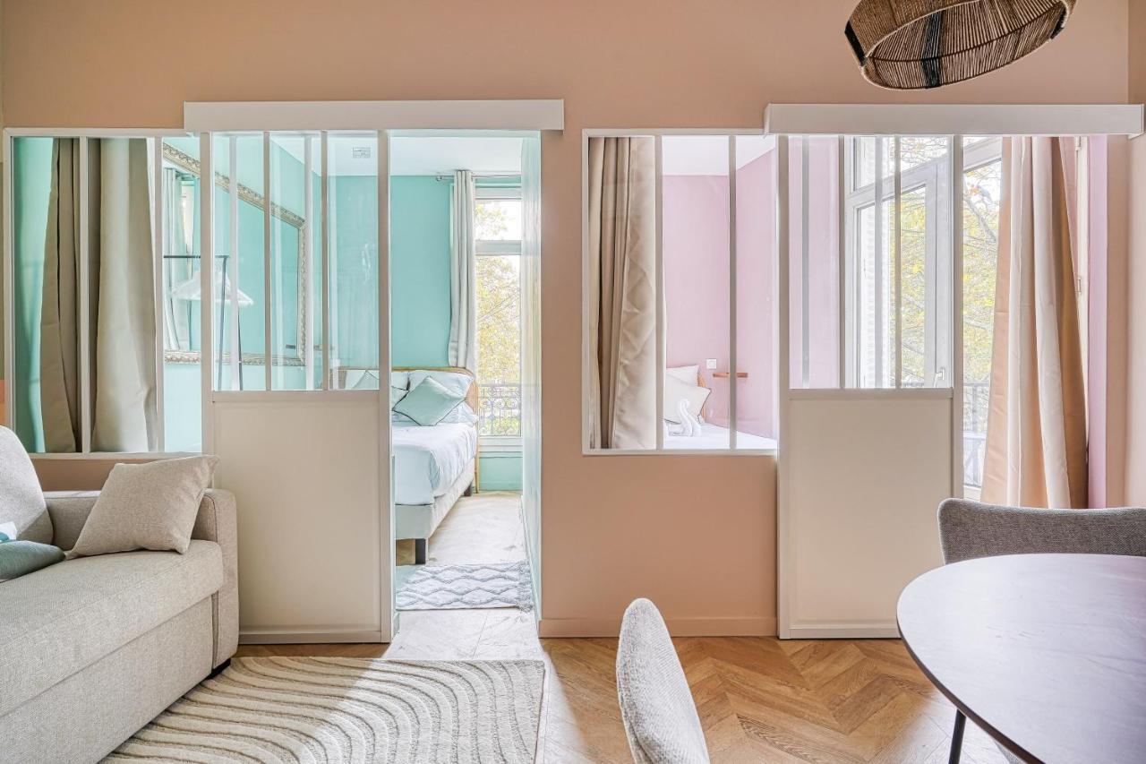 Appartement Proche Parc Monceau #17Eme #Arcdetriomphe - Gourgaud Париж Экстерьер фото