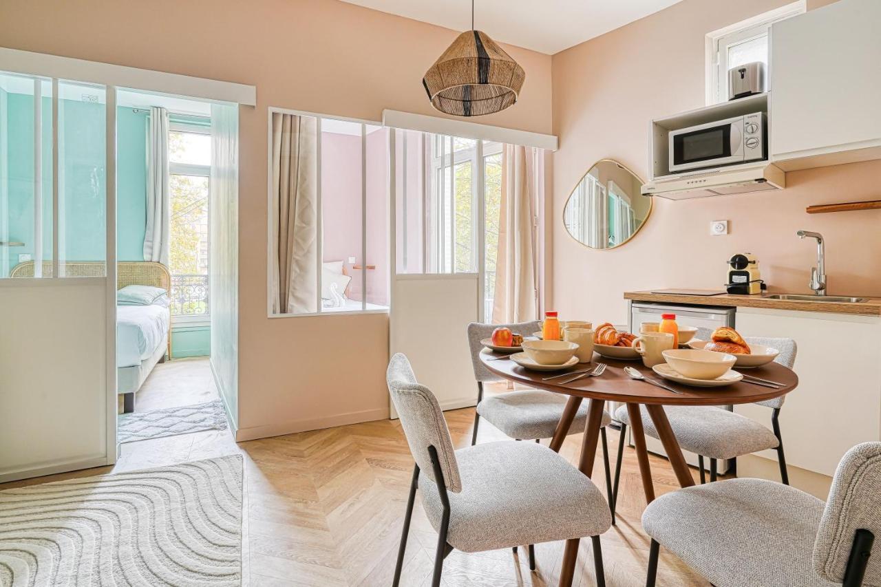 Appartement Proche Parc Monceau #17Eme #Arcdetriomphe - Gourgaud Париж Экстерьер фото