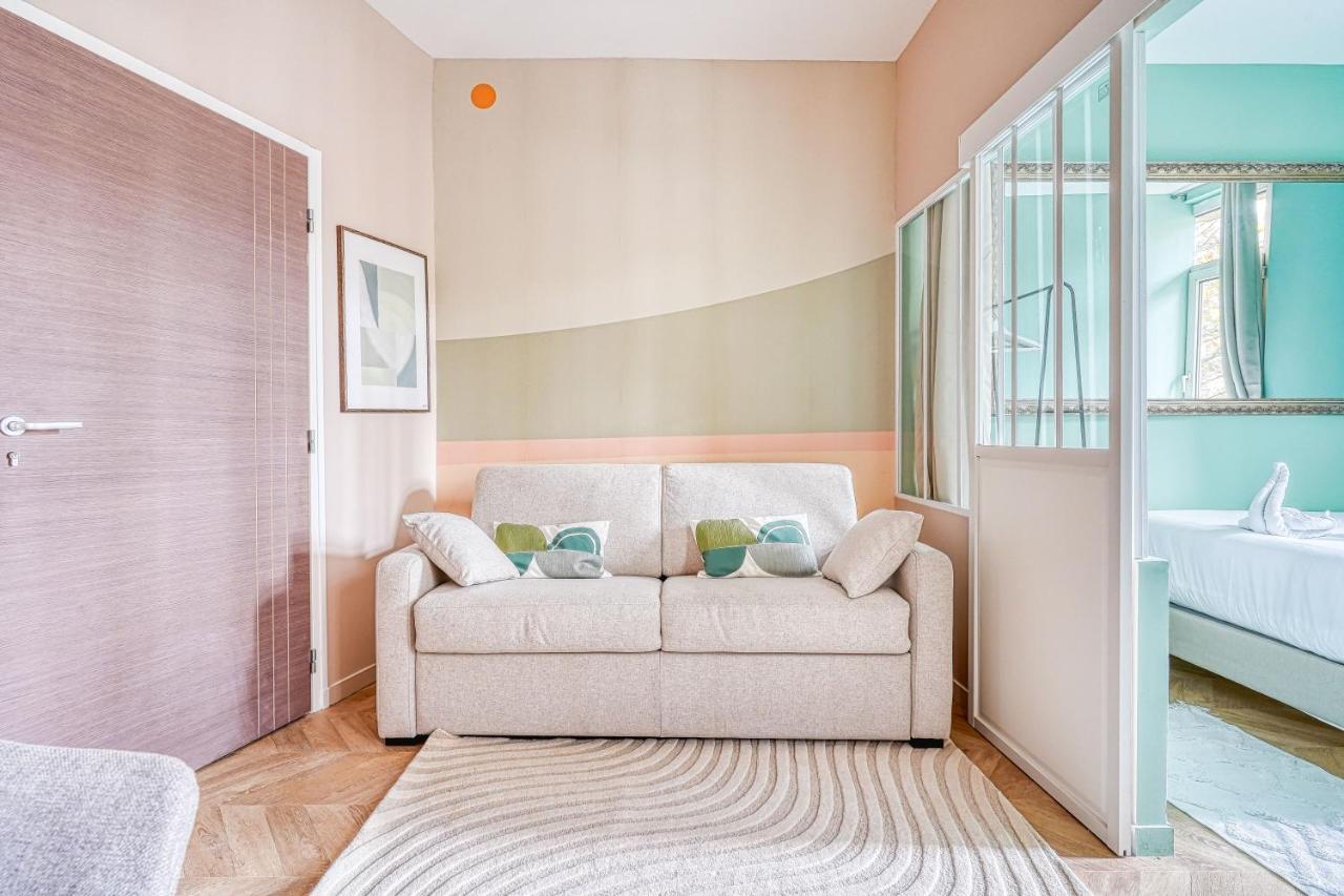 Appartement Proche Parc Monceau #17Eme #Arcdetriomphe - Gourgaud Париж Экстерьер фото